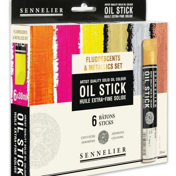 Pack De 6 Oil Sticks: ¡Pinta Al óleo Como Nunca, Sin Líos!